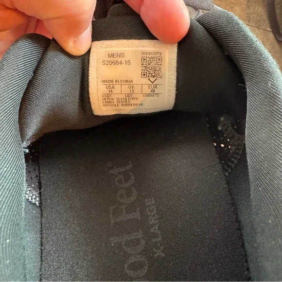 Saucony Guide 15 Men's Running Alloy, Topaz S20684-15 Gray Size Men's 14 - Picture 3 of 11